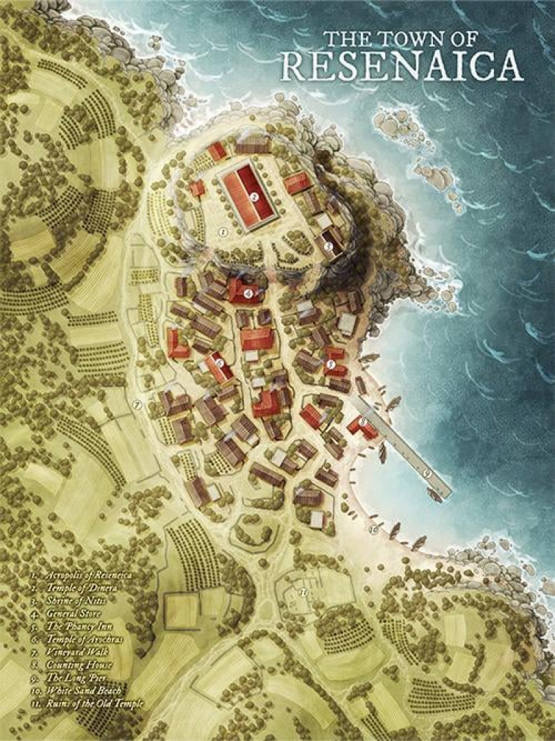 The Ancient Greek Town of Resenaica