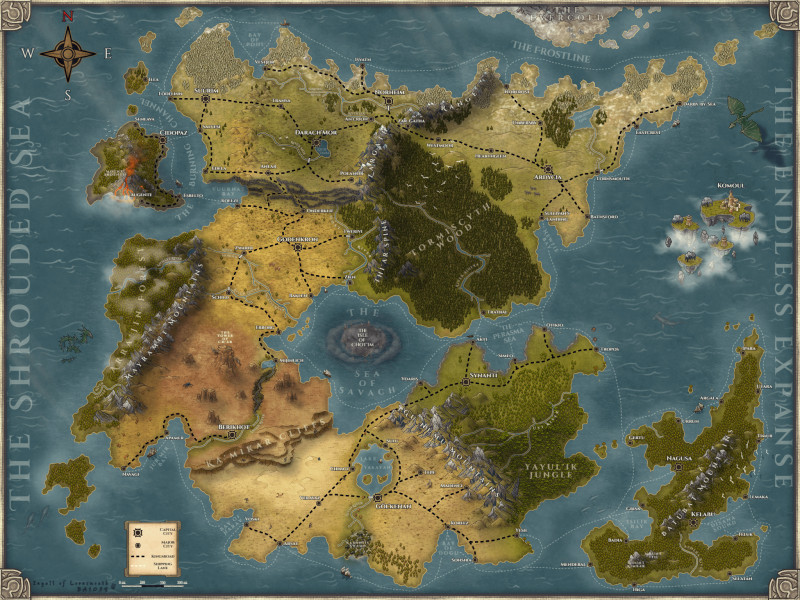 The Setting for Our New Campaign:  A'ranor