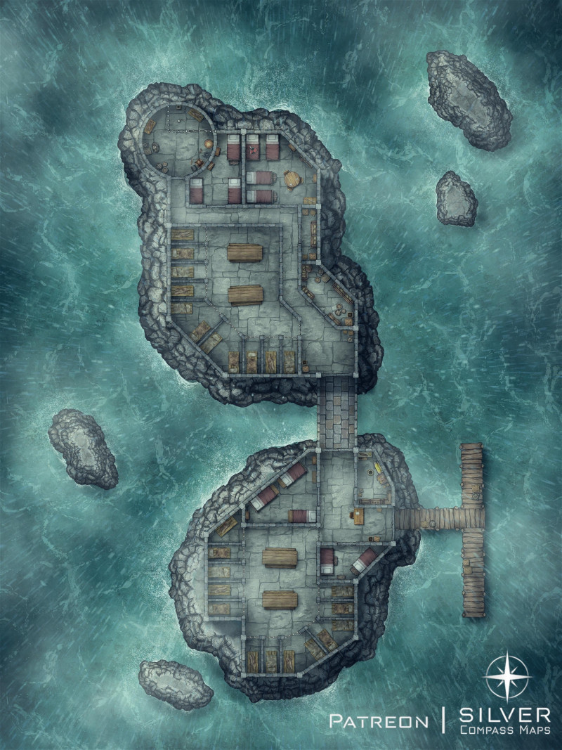 Prison Island  [30x40]