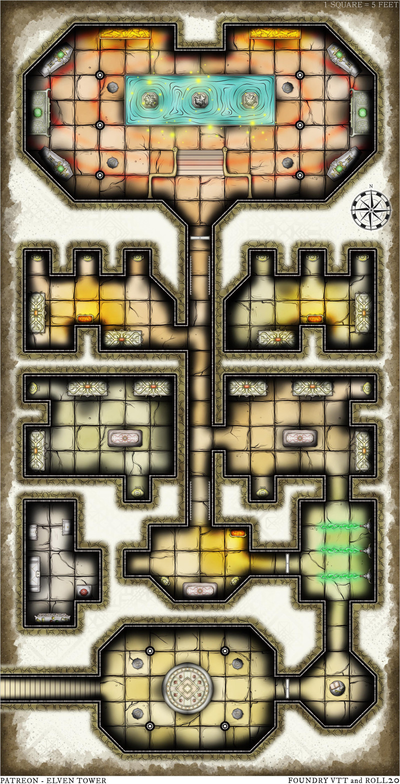 Map 726 - The Pond of Spirits - Dungeon