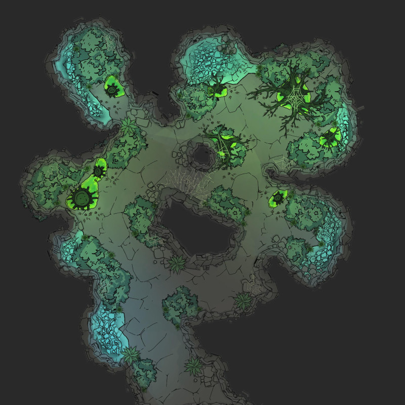 Cave Forest [40x40]