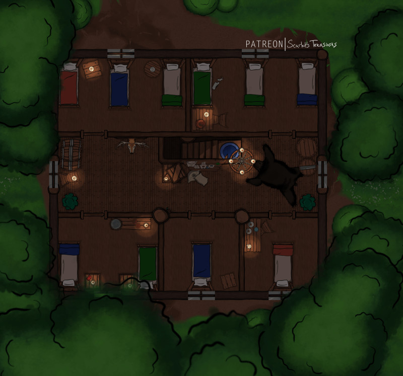 Small Tavern in the Woods [15x14]