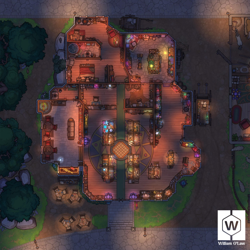 Arcane Boutique & Small Magic Bazaar: A Lovingly Crafted Map-pack!