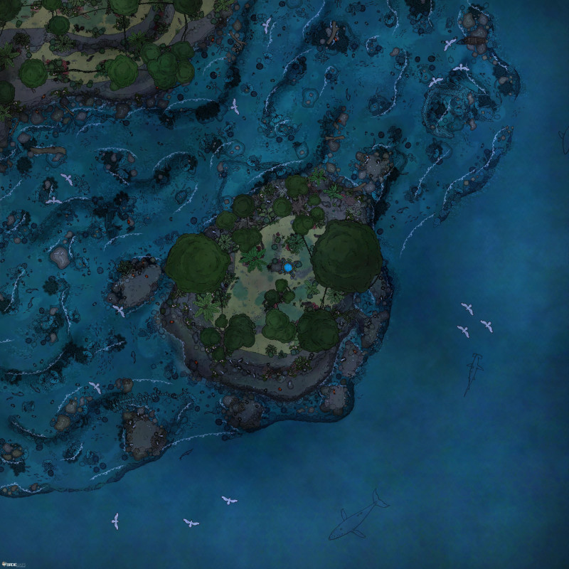 The lonely Boulder - [80x80]