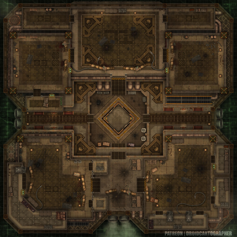 Gothic Spaceport - [64x64]