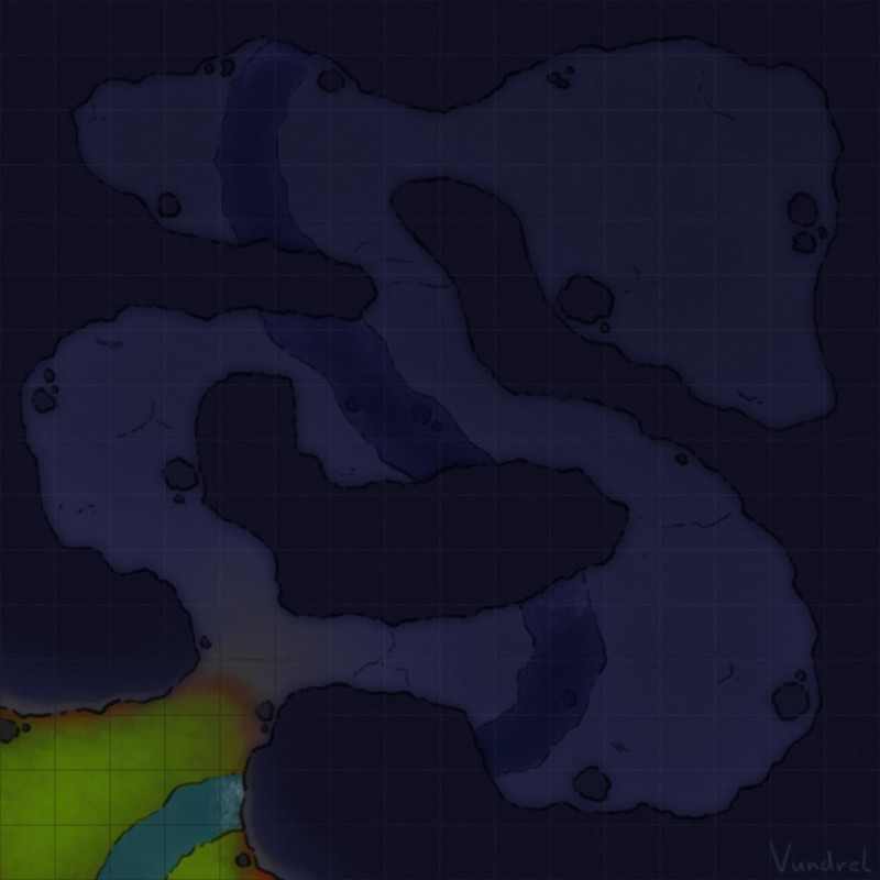 (Day) Whispering Stream Cave [16x16] [125px/cell]