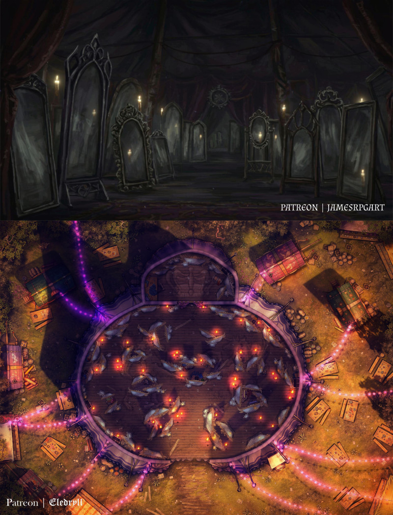 Hall of Illusions [40x30]  [Gridless]