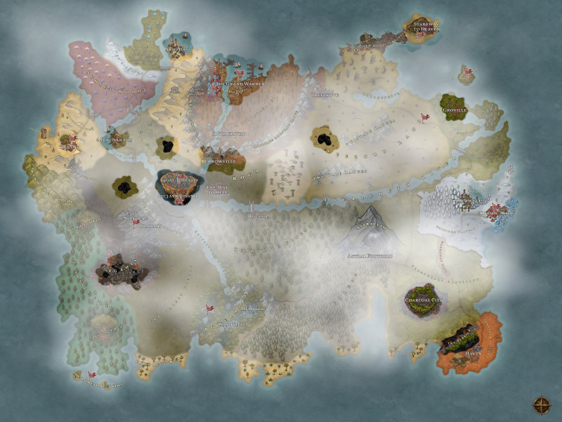 The map of my current campaign