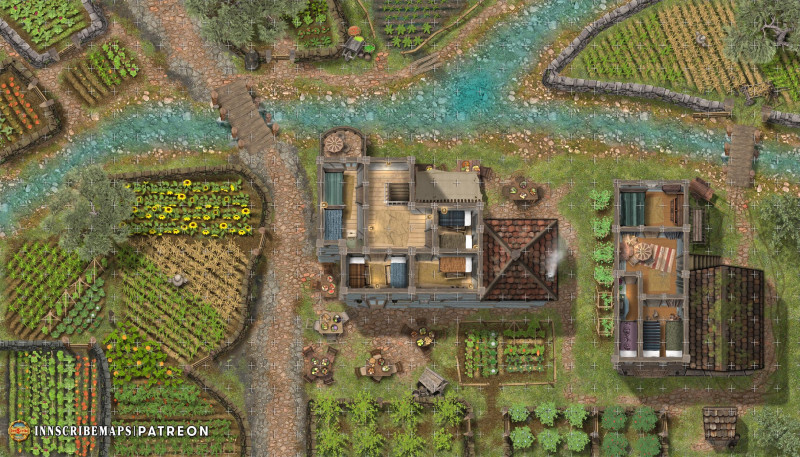 The garden is just a decoy. Welcome to Brooks Bounty Tavern [35x20] [OC]