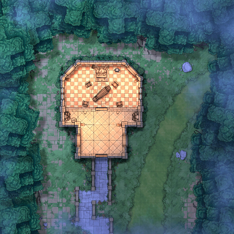 A random encounter in the forest