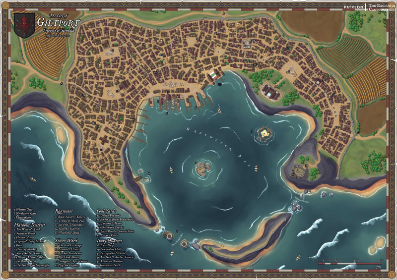 Giltport City Map - Freeport - RC