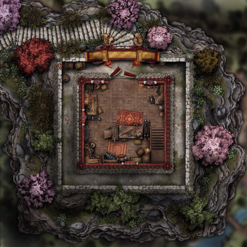 Eastern Themed BUNDLE (14 maps in total + Day/Night and Grid/No Grid versions)