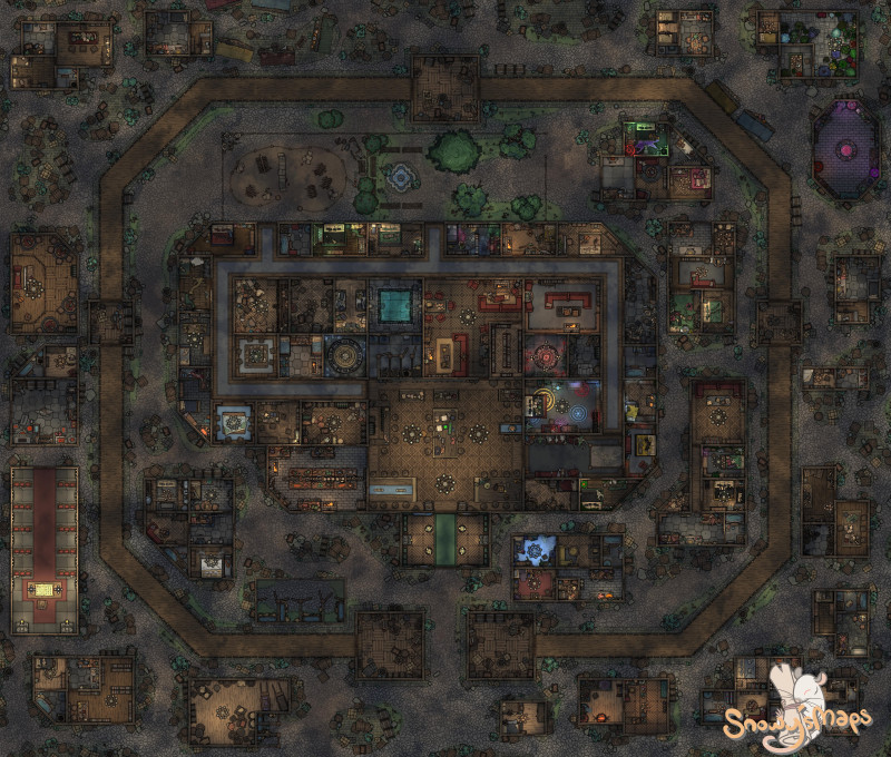 FULL Battlemap Library (3.5+ years) - 100% FREE!