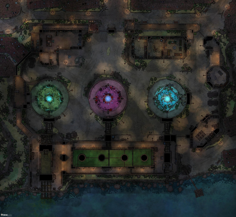 Baldurs Gate Sewer Keep [72x66]