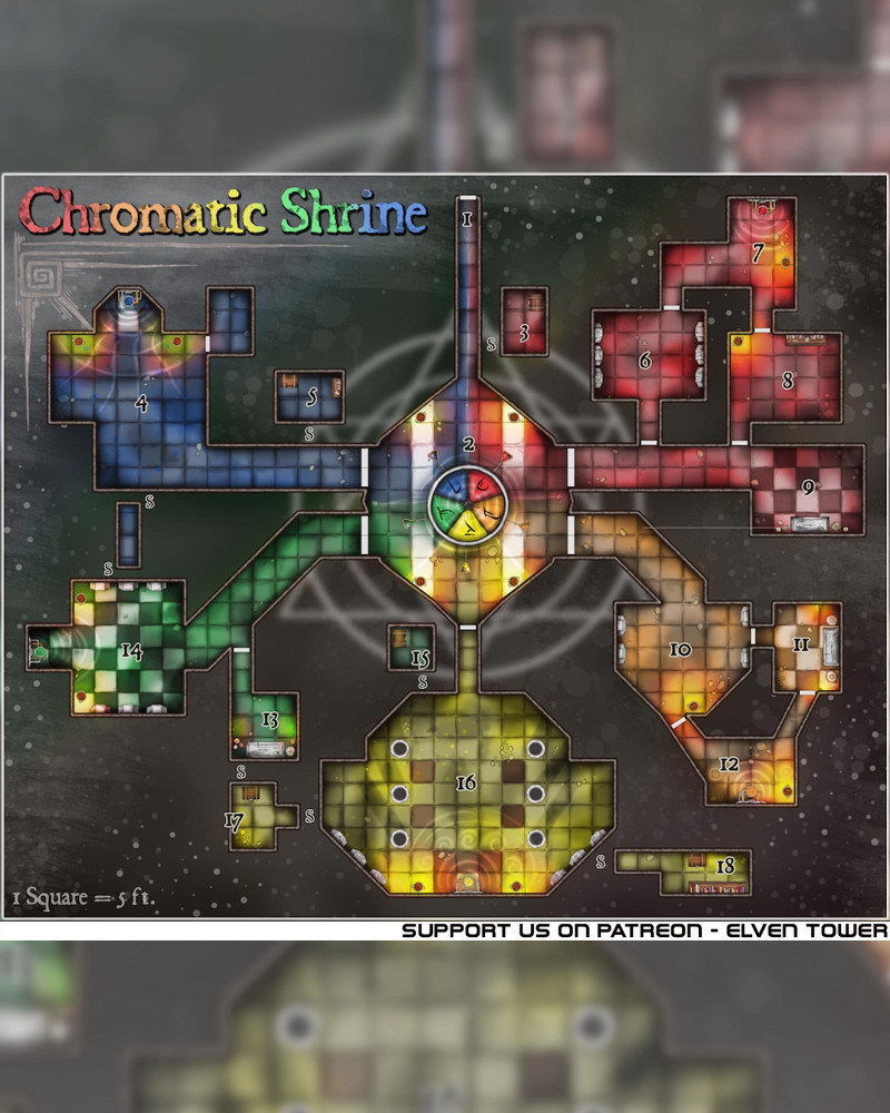 Map 236 - Chromatic Shrine - Dungeon
