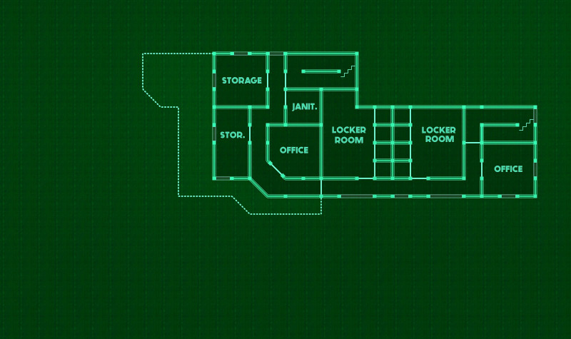 I wonder what kind of useful loot we might find in this abandoned police station! - A day at the city center - Police Station - 4 Level - abandoned variant [32x21] + Floorplan Handouts
