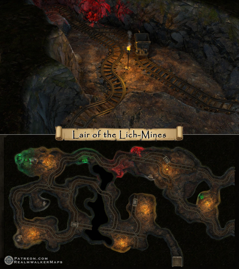 Lair of the Lich-Mines (52x29)