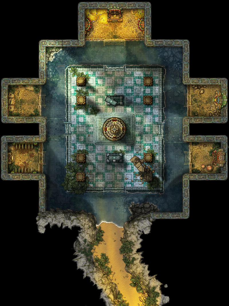 Sunken Cave / Reliquary (Grid 24x32)