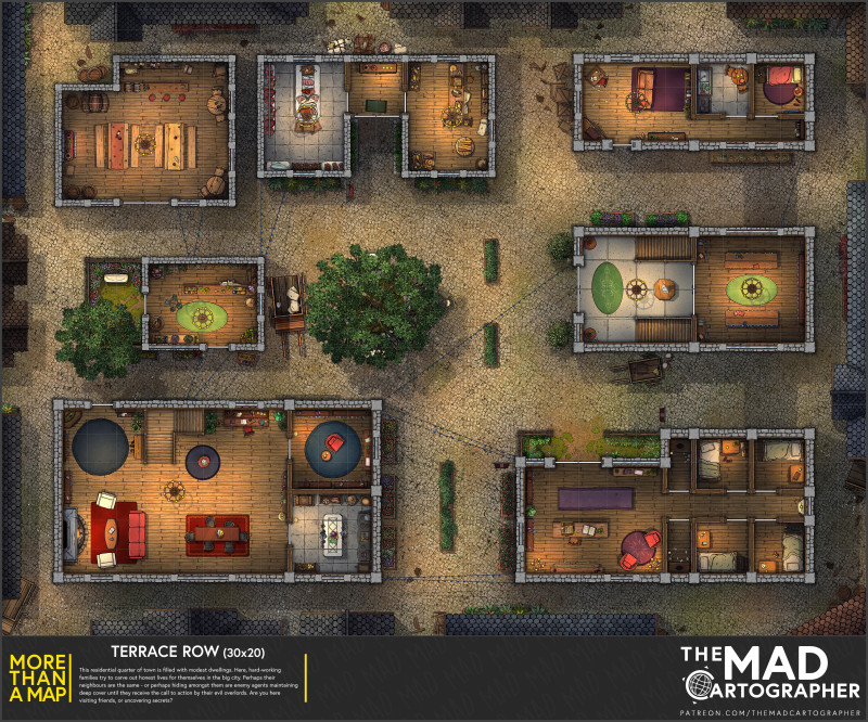 [30x20] More Than a Map: Terrace Row
