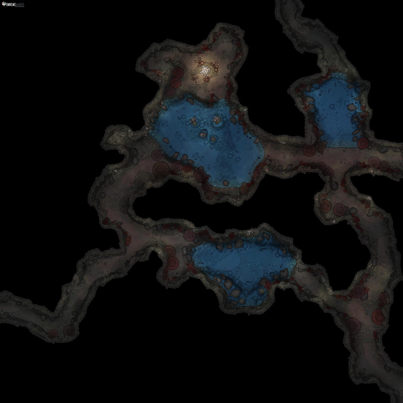 Cave of Lakes - [60x60]