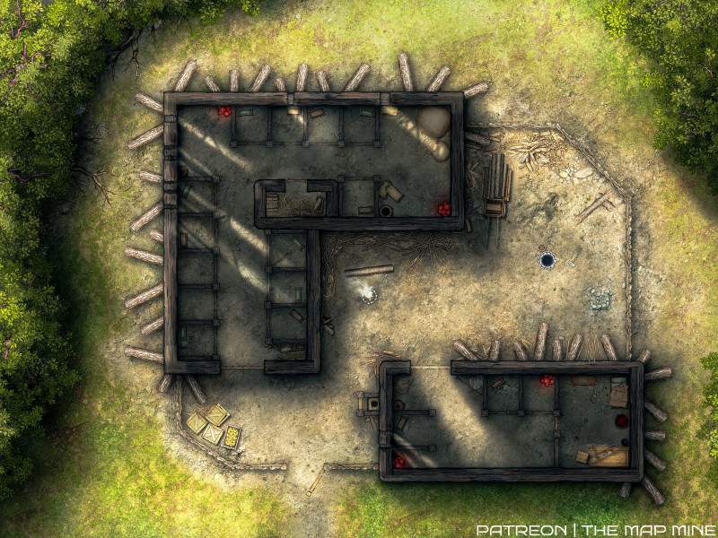 Darkwood Piggery [40x30]