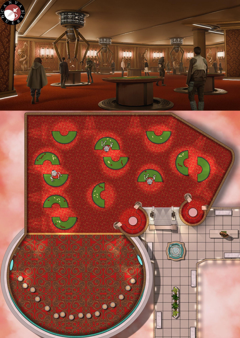 Dawn of Defiance Ch 3: Cloud City Streets + Sabaac Tournament + Cloud City Hutts Hanger