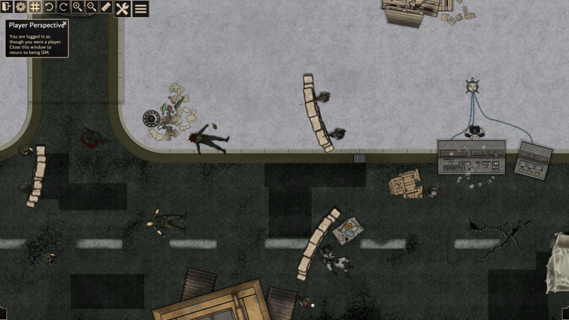Post-apocalyptic campaign maps [40 maps of varying levels and sizes + Dungeondraft files]