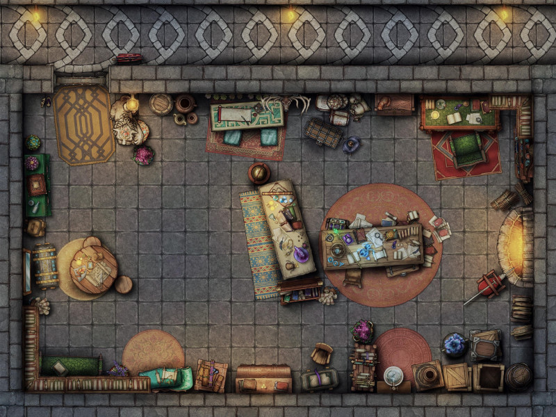 Arcane Study [24x18] - 7 unique variations