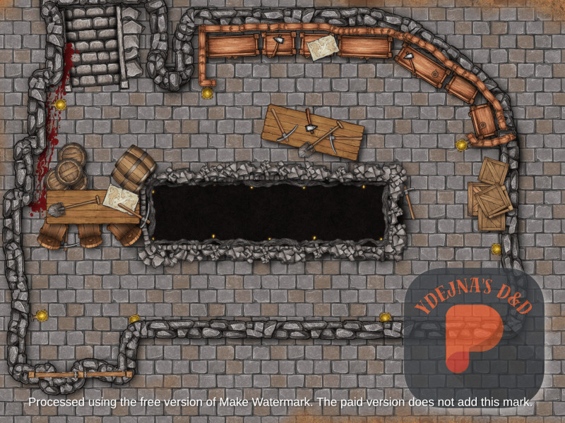 Into the mountain city battlemaps