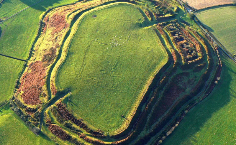 Hillfort Ruins 30x40