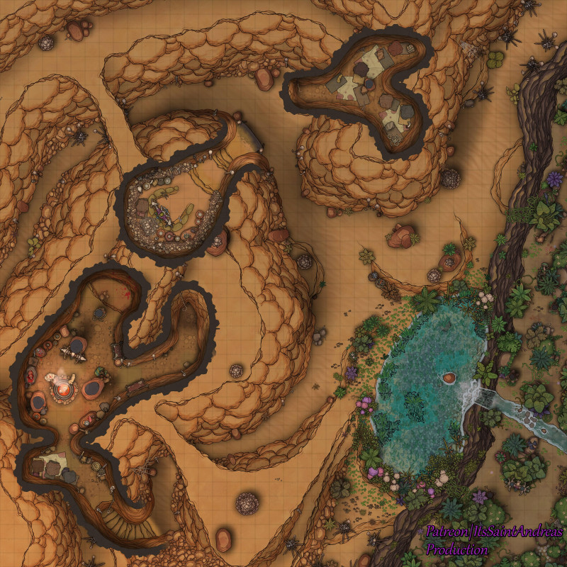 Dark Sun, Man-eater Tribe Camp