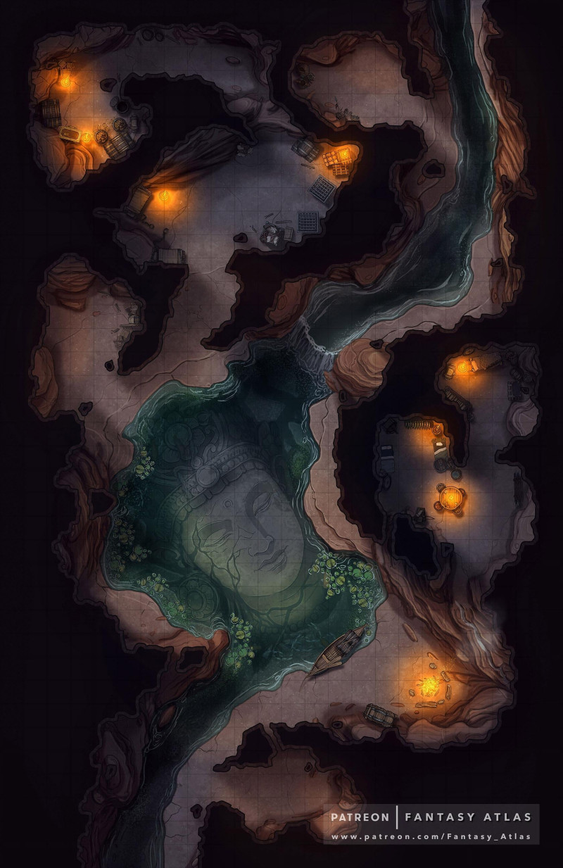 [OC] Idols Rest (Underground) [24x37]