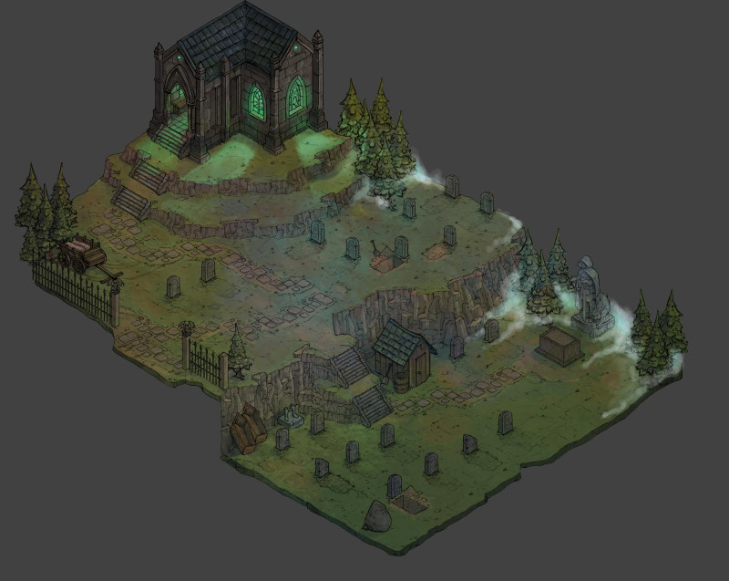 Isometric Bundle for vttrpg - batch 2 !