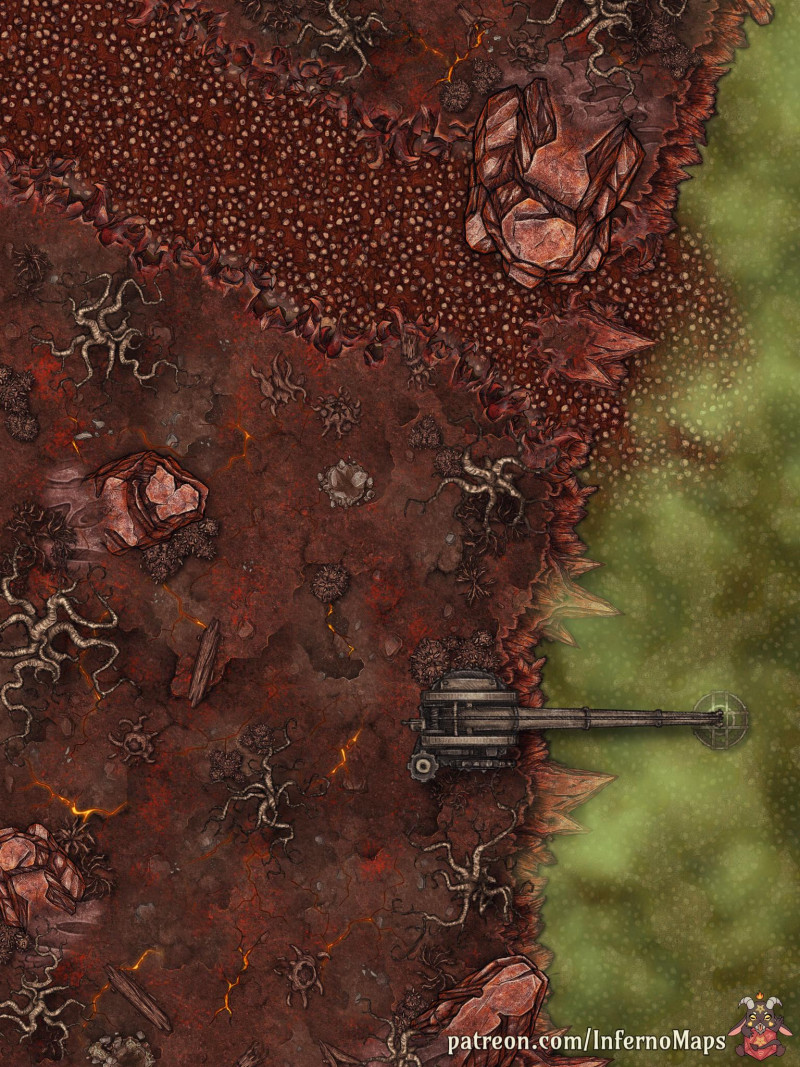 My rendition of the Pit of Shummrath [30x40] [No AI] [Inkarnate]