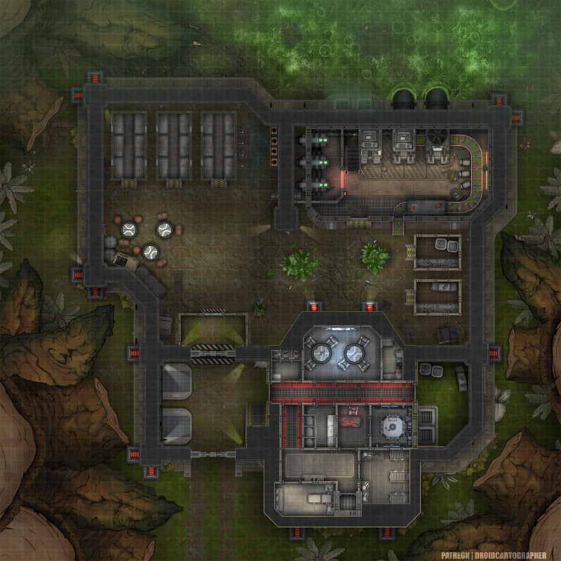 Imperial Gulag, Chemical Factory- [50x50]