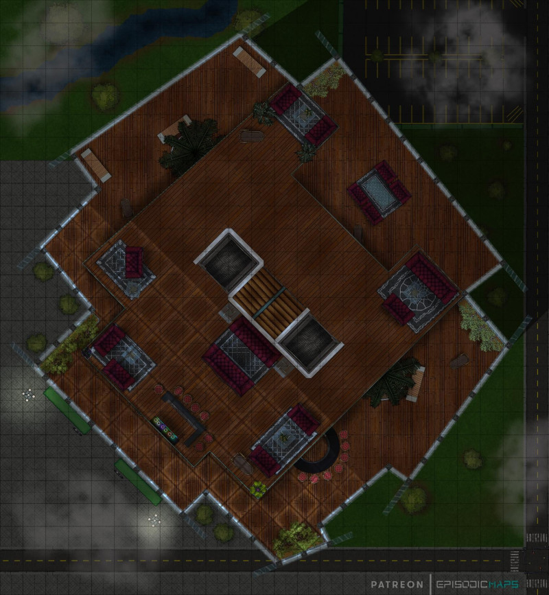 The Private Party [Modern, 24x26, 70px gridded]