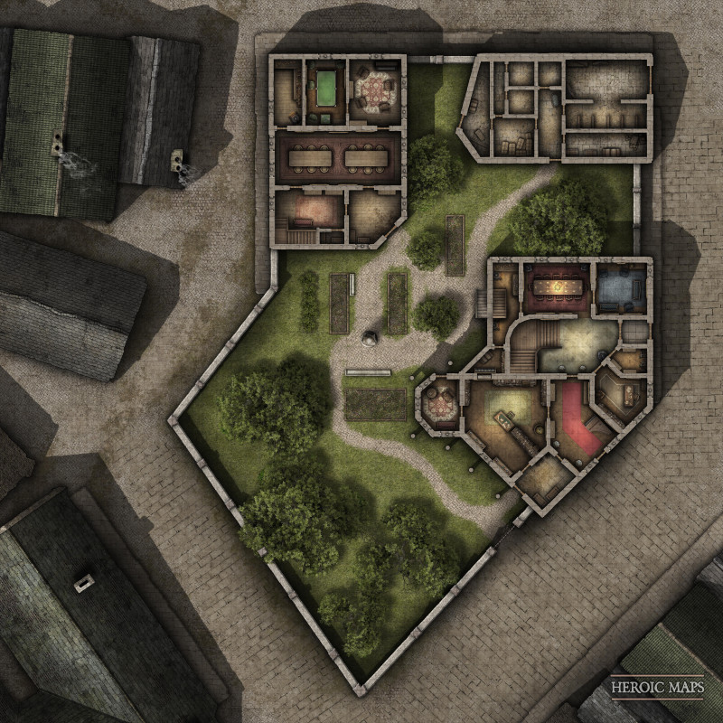 10 Super Battlemaps!!  Heroic Maps - Final day of our 13th Birthday Sale!