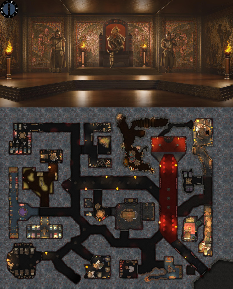 Against the Giants: Hall of the Fire Giant King Lvl 1