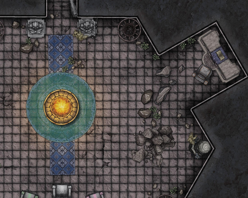 Thurgar's Hollow (Dwarven Barrack's Dungeon) - [80x64]