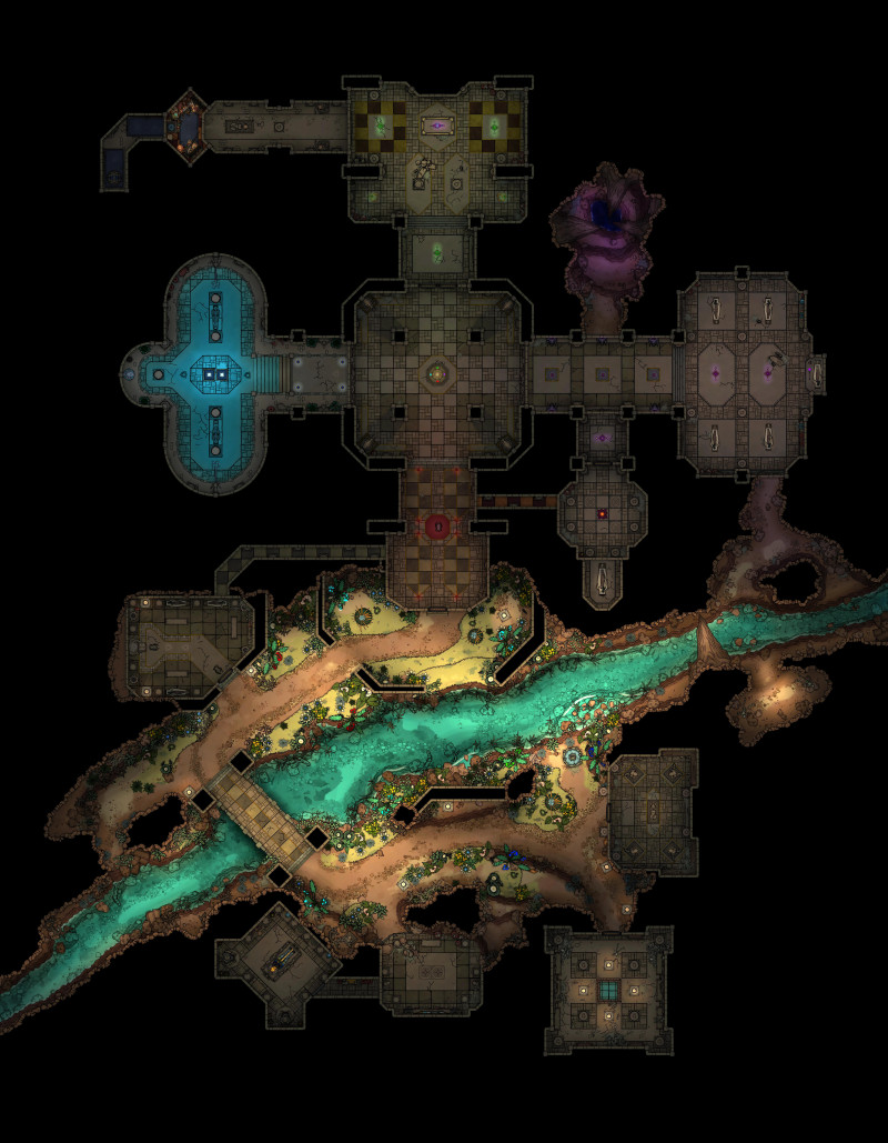 FULL FREE Battlemap Library (1000+ Maps, 5 Years BirdieMaps) + VTT Modules