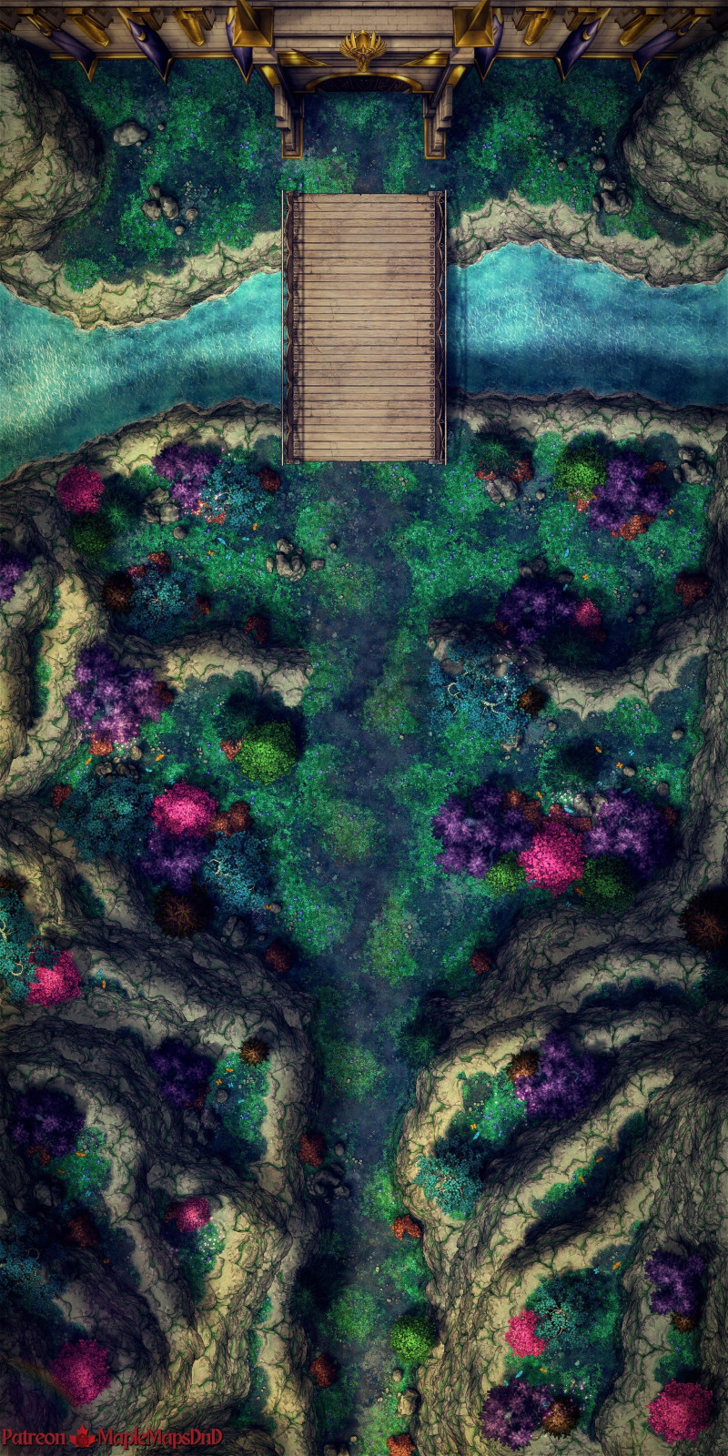 Round Table Manor Pack by MapleMapsDnD | [Battle Map] [No AI] [OC] [Art]