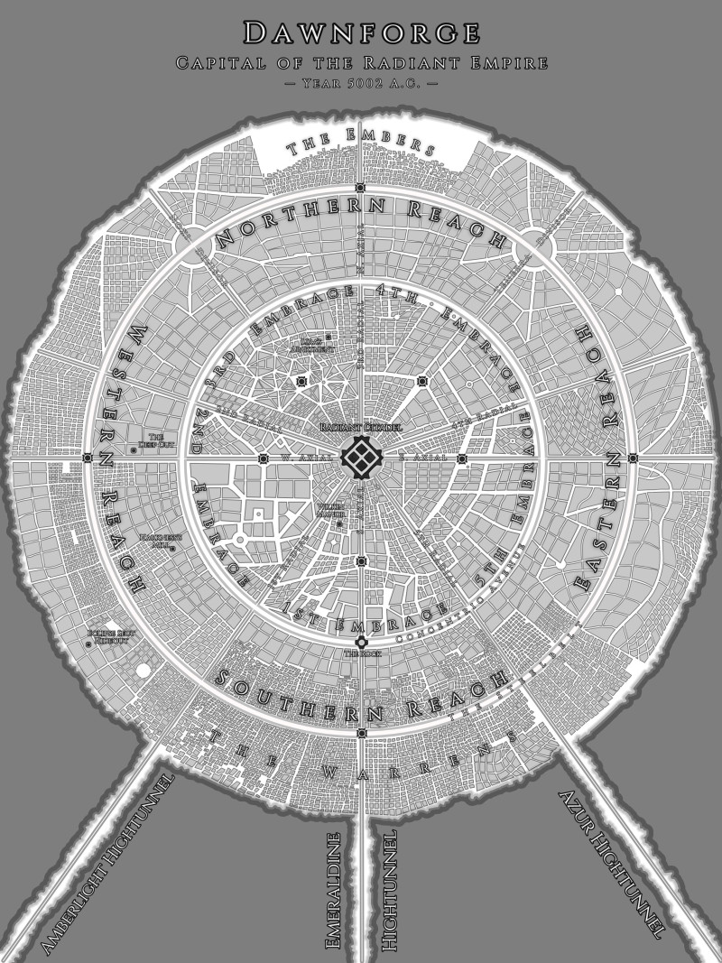 Dawnforge - Capital of the Radiant Empire