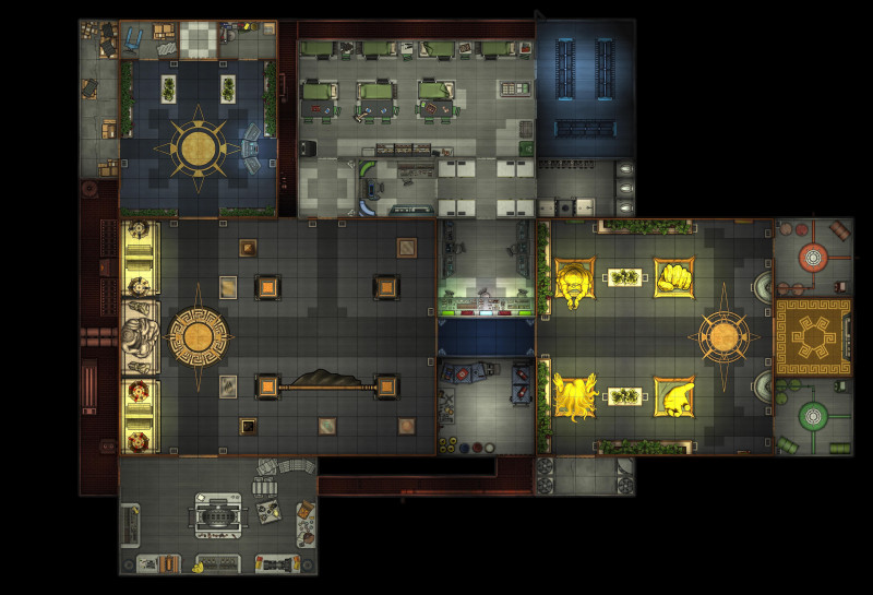 [44x30] Corporate Headquarters' Floor