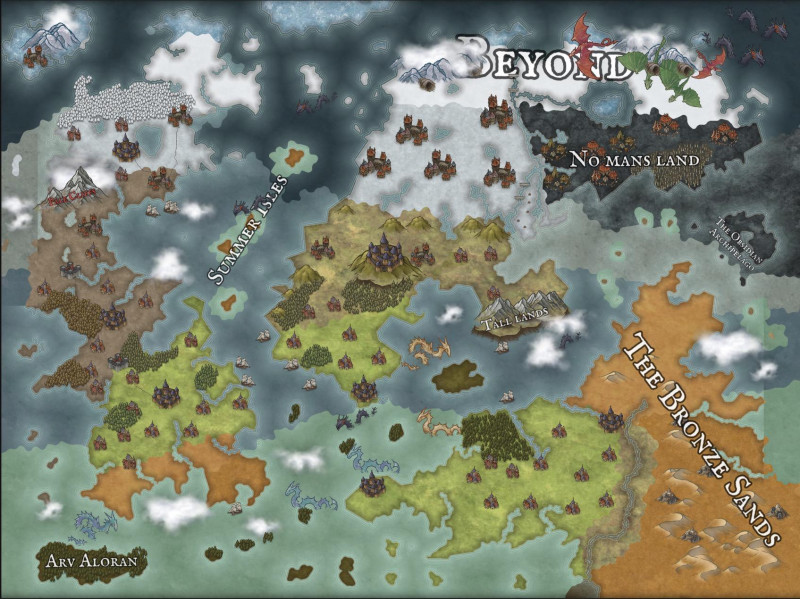 Please rate and give feedback to my first try at Vaeloria, a world of my own creation