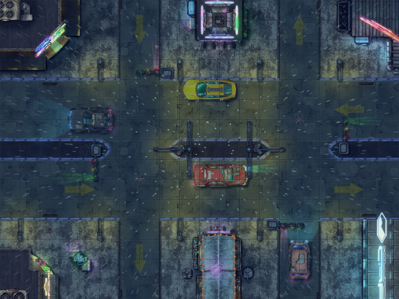 Sci-Fi Street (2 versions)