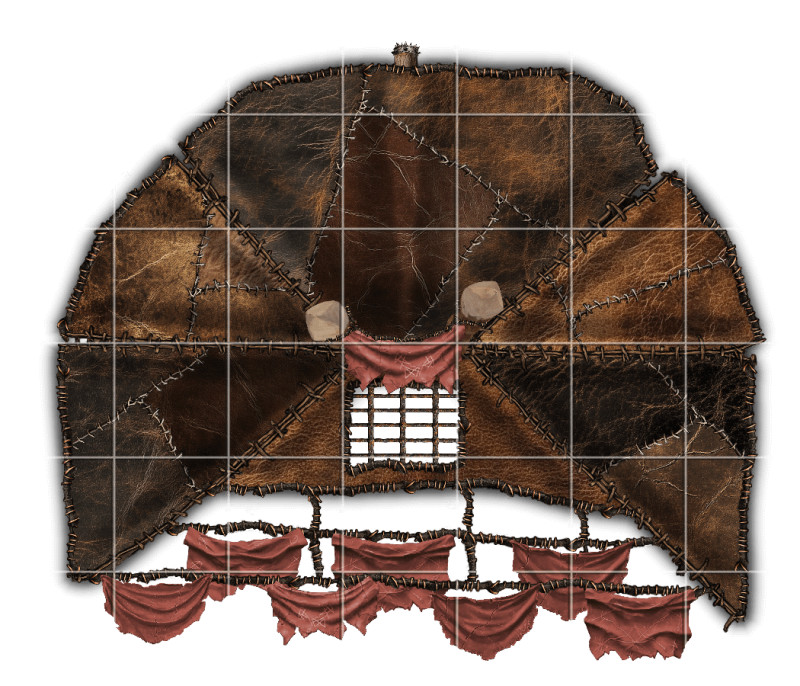 [OC] The Bone-Strewn Canyon: A Savage Desert Outpost & Raider Tents [Free]