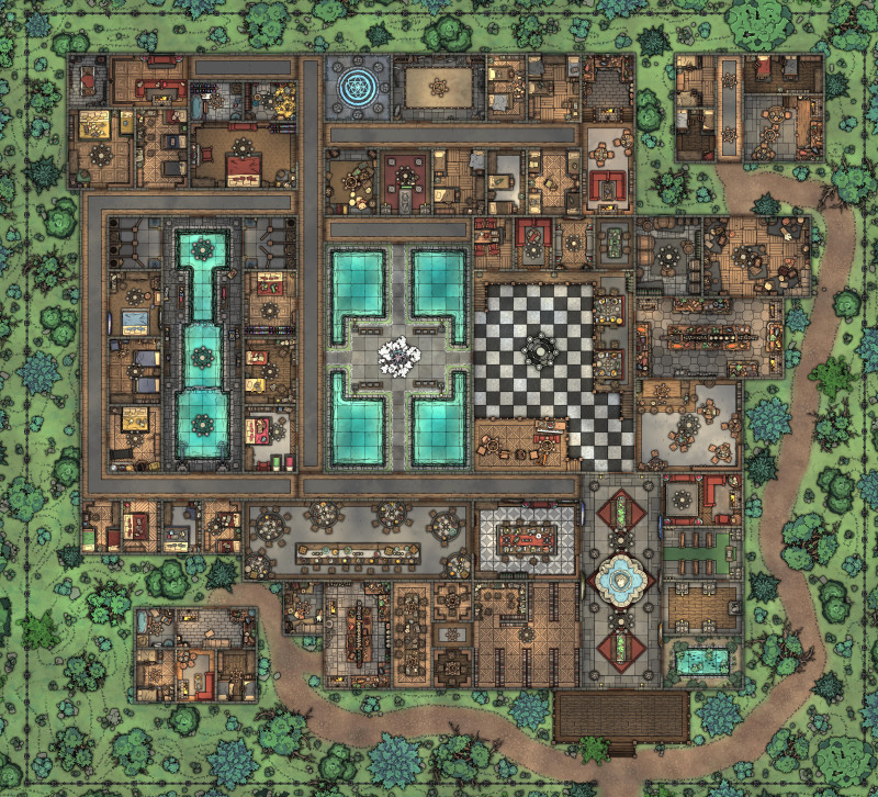 FULL FREE Battlemap Library (1000+ Maps, 4 years Snowy's Maps Anniversary) + VTT Modules