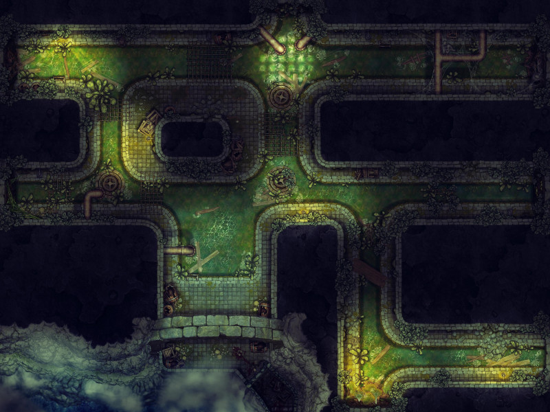 The Red Chamber, Cesterfield Sewers and the cliffside path up to them