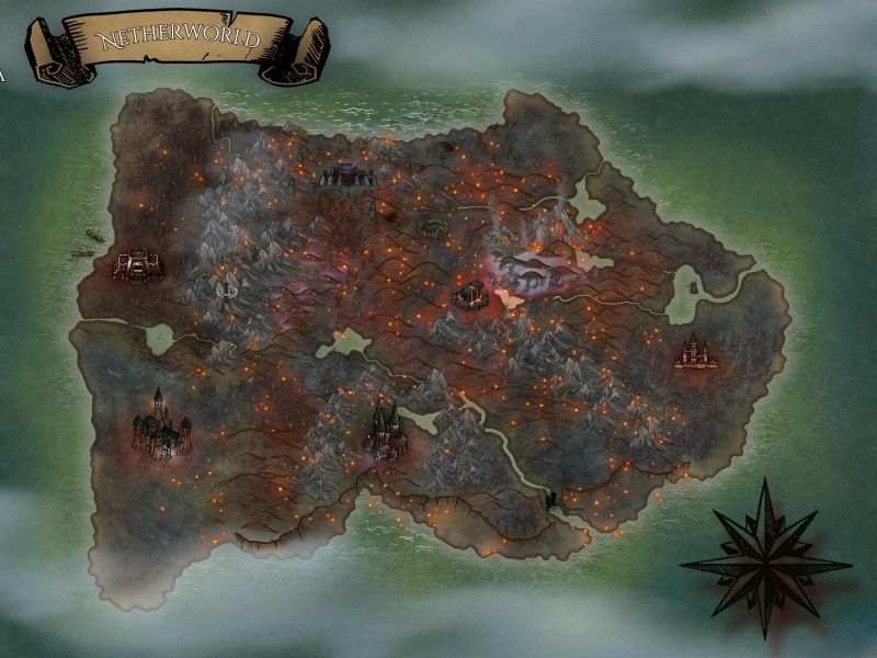 Spooky Inverse Dimension Map - tried something a bit different!