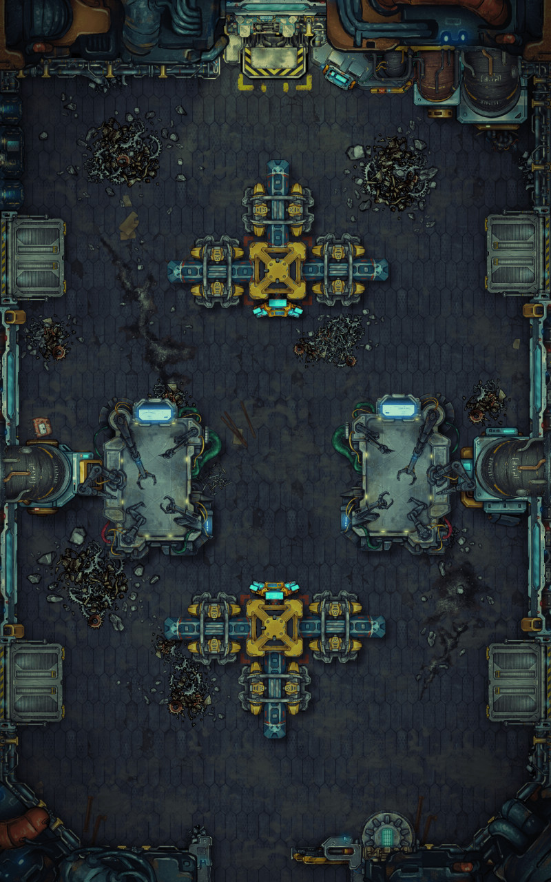 Abandonned Robot Factory